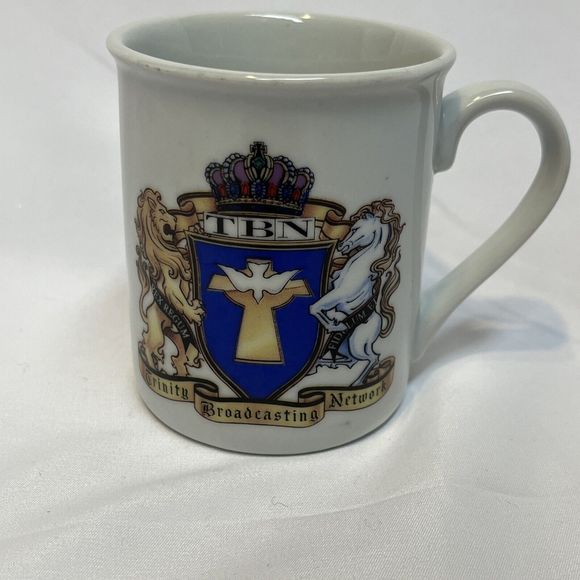 Unknown Other - Trinity Broadcasting Network TBN Coffee Mug Cup Calendar 1996 Religious